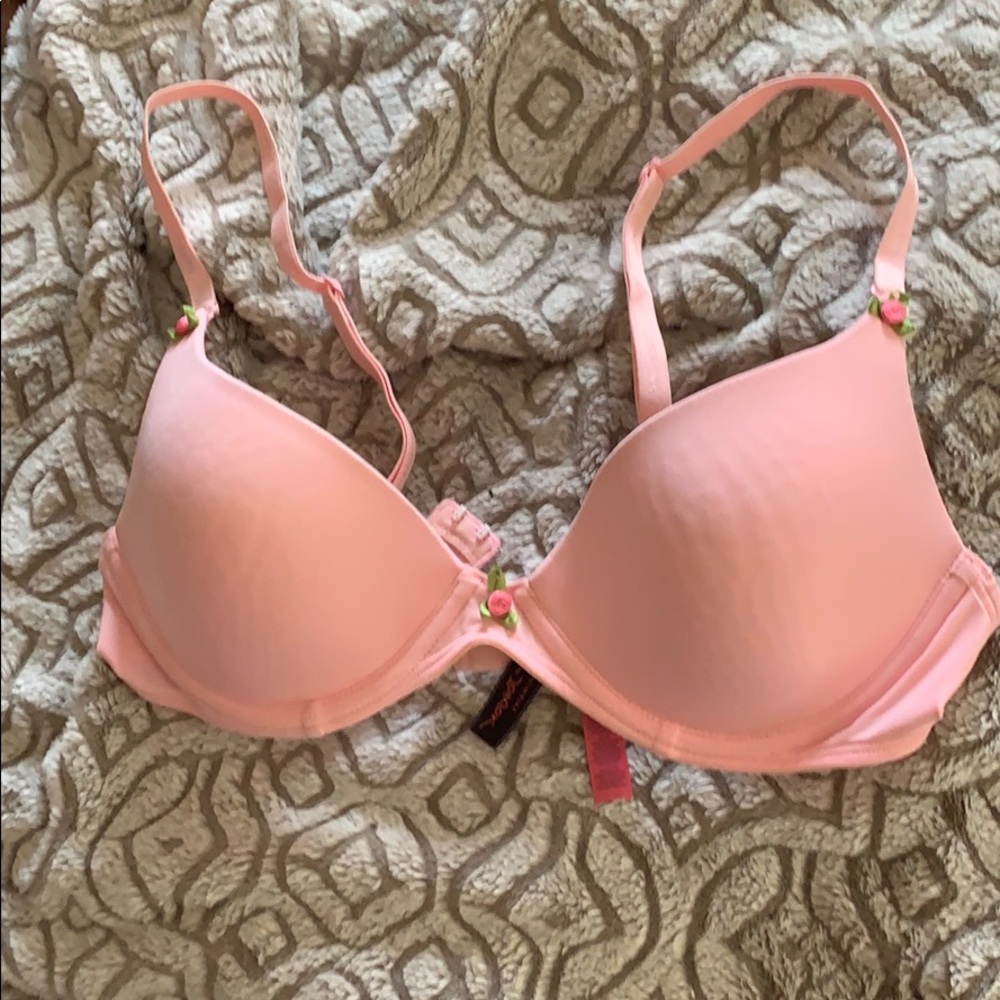 Pink bra